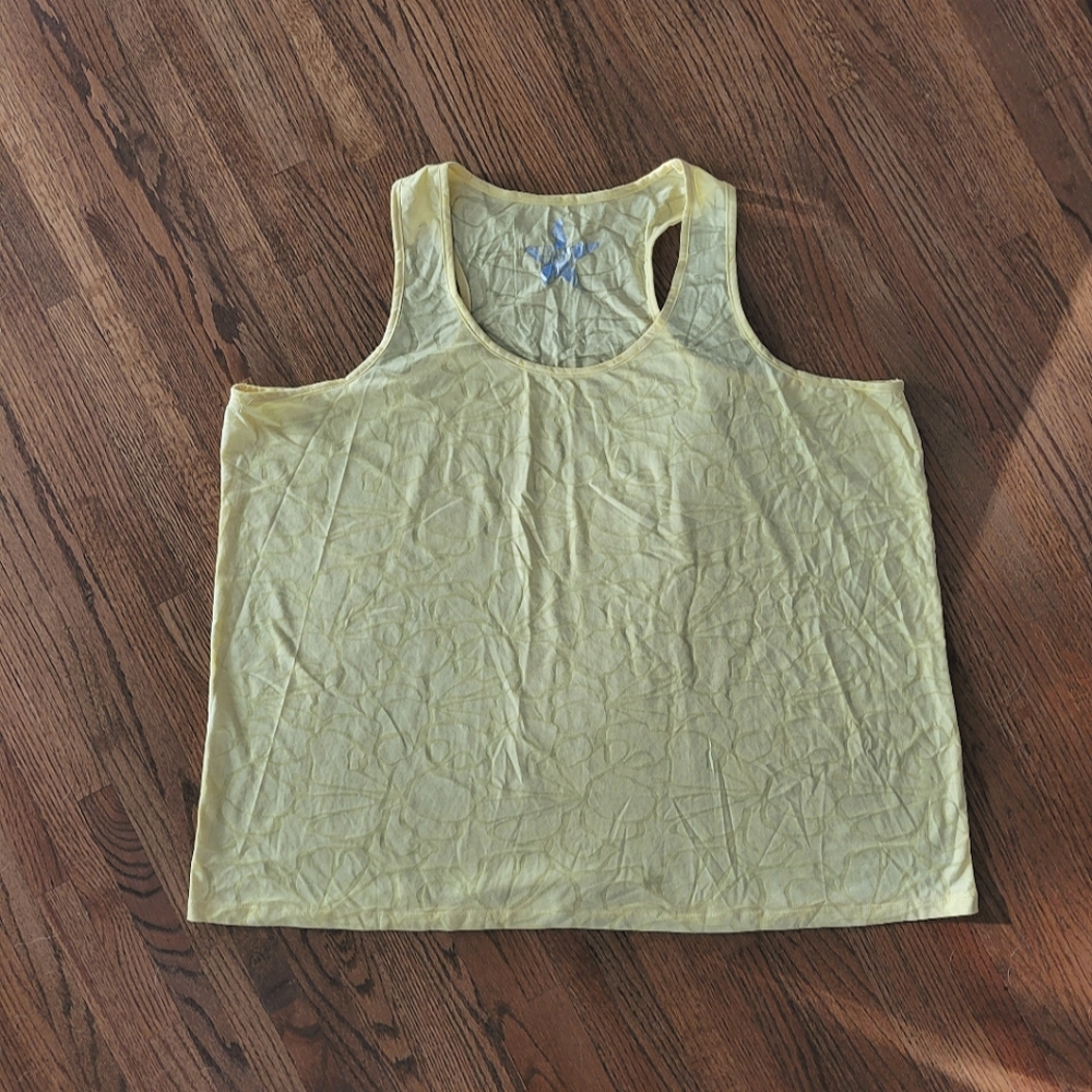 Yellow tank top